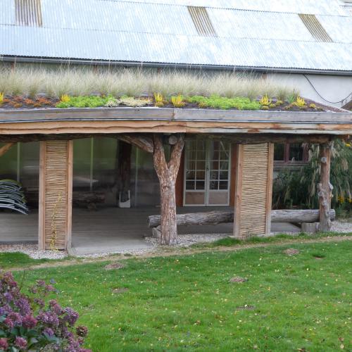 Terrasse couverte salle lysimaque